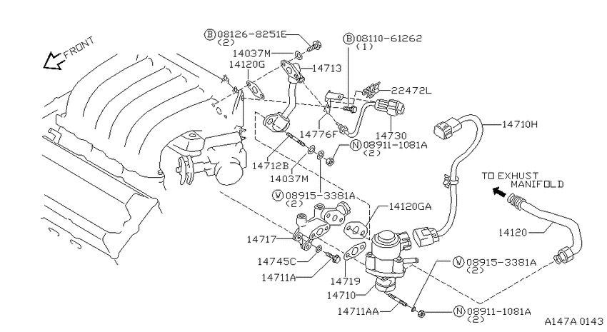 Egr parts