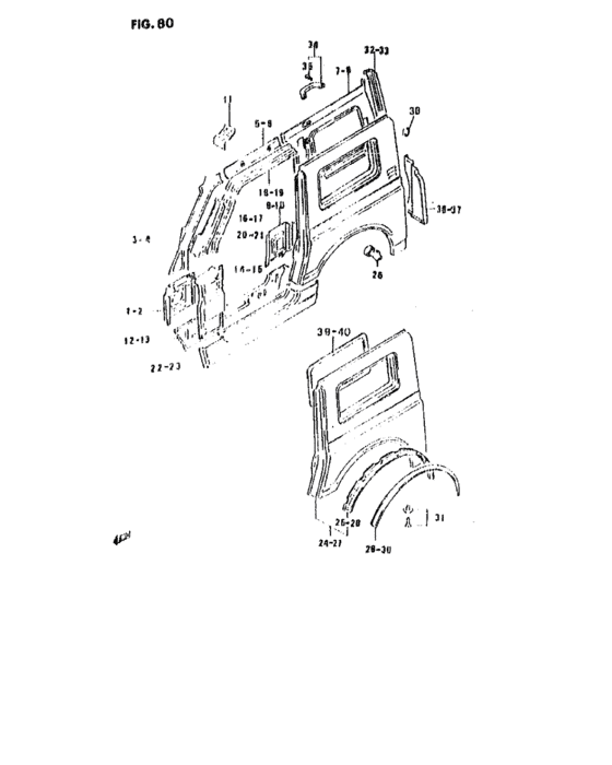 Carrosserie modele v