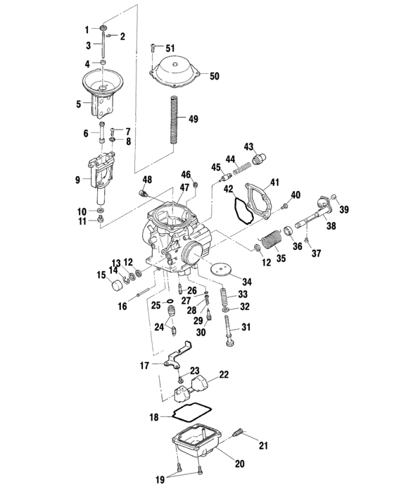 Carburetor assy