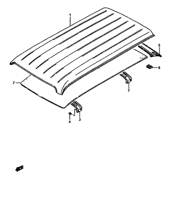 Roof panel