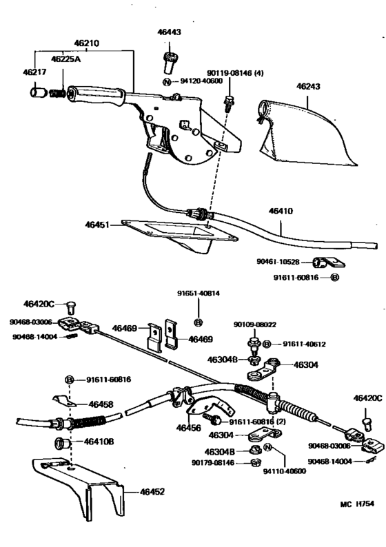 Parking Brake & Cable
