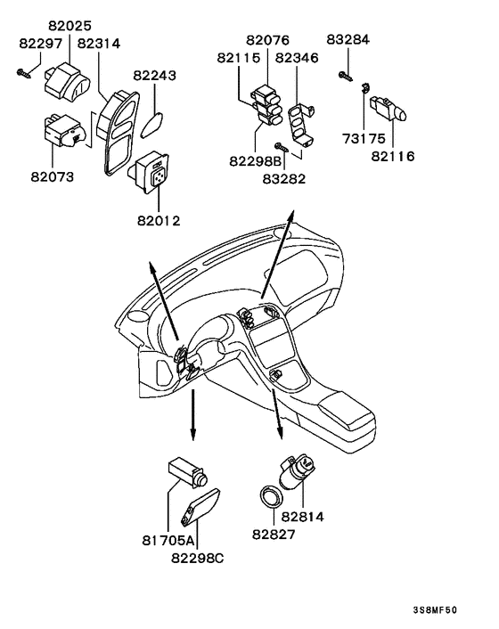 Switch & cigar lighter
