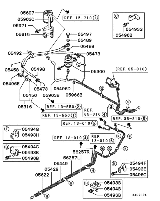 Fuel line & vapor gas control