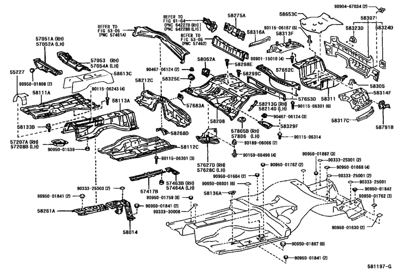 Floor Pan & Lower Back Panel
