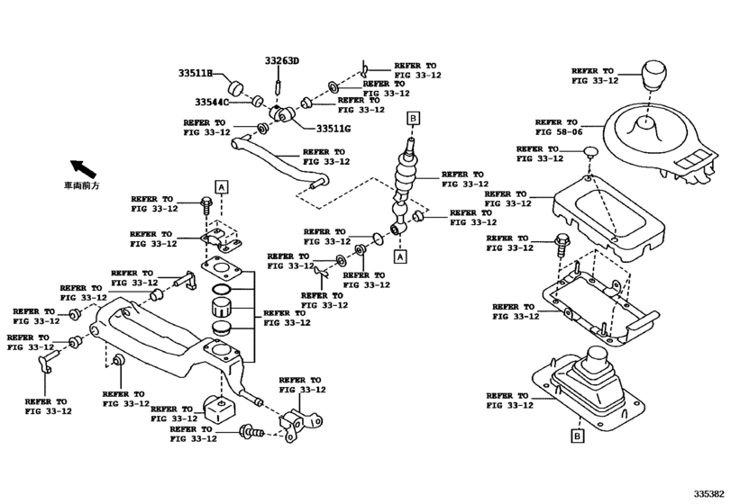 Gear Shift Fork & Lever Shaft (Mtm)