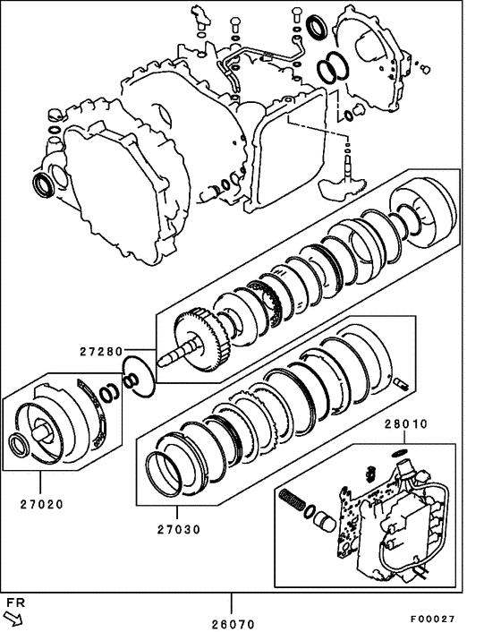 A/t overhaul kit