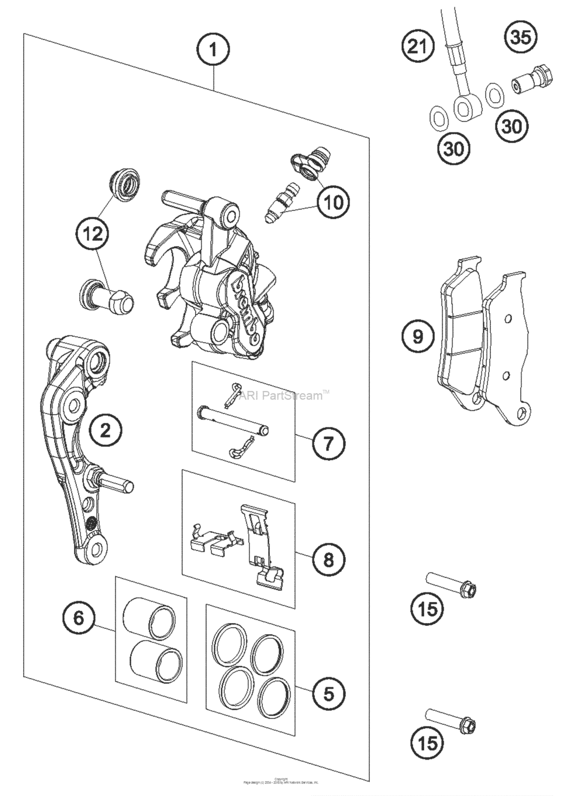 Brake Caliper Front