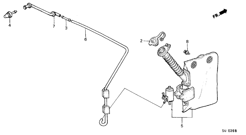 Rear windshield washer