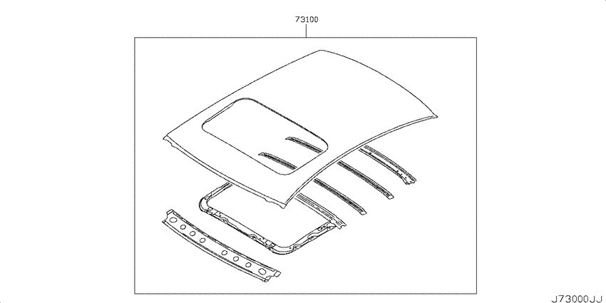 Roof panel & fitting