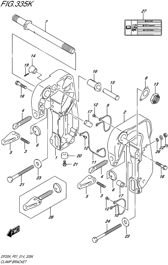 Clamp bracket