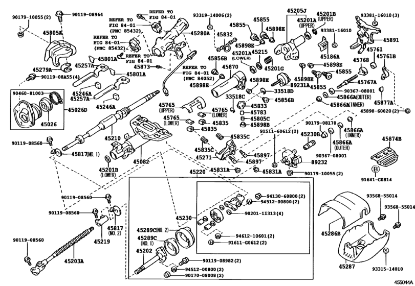 Steering Column & Shaft