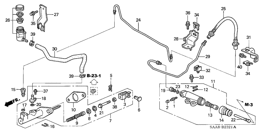 Clutch master cylinder
