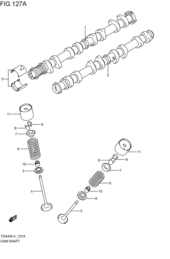 camshaft / valve