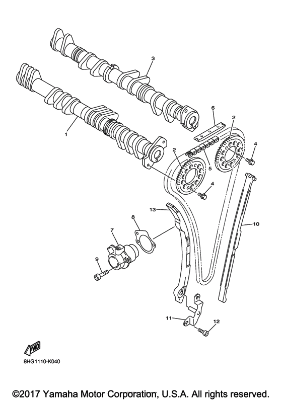 Camshaft & chain