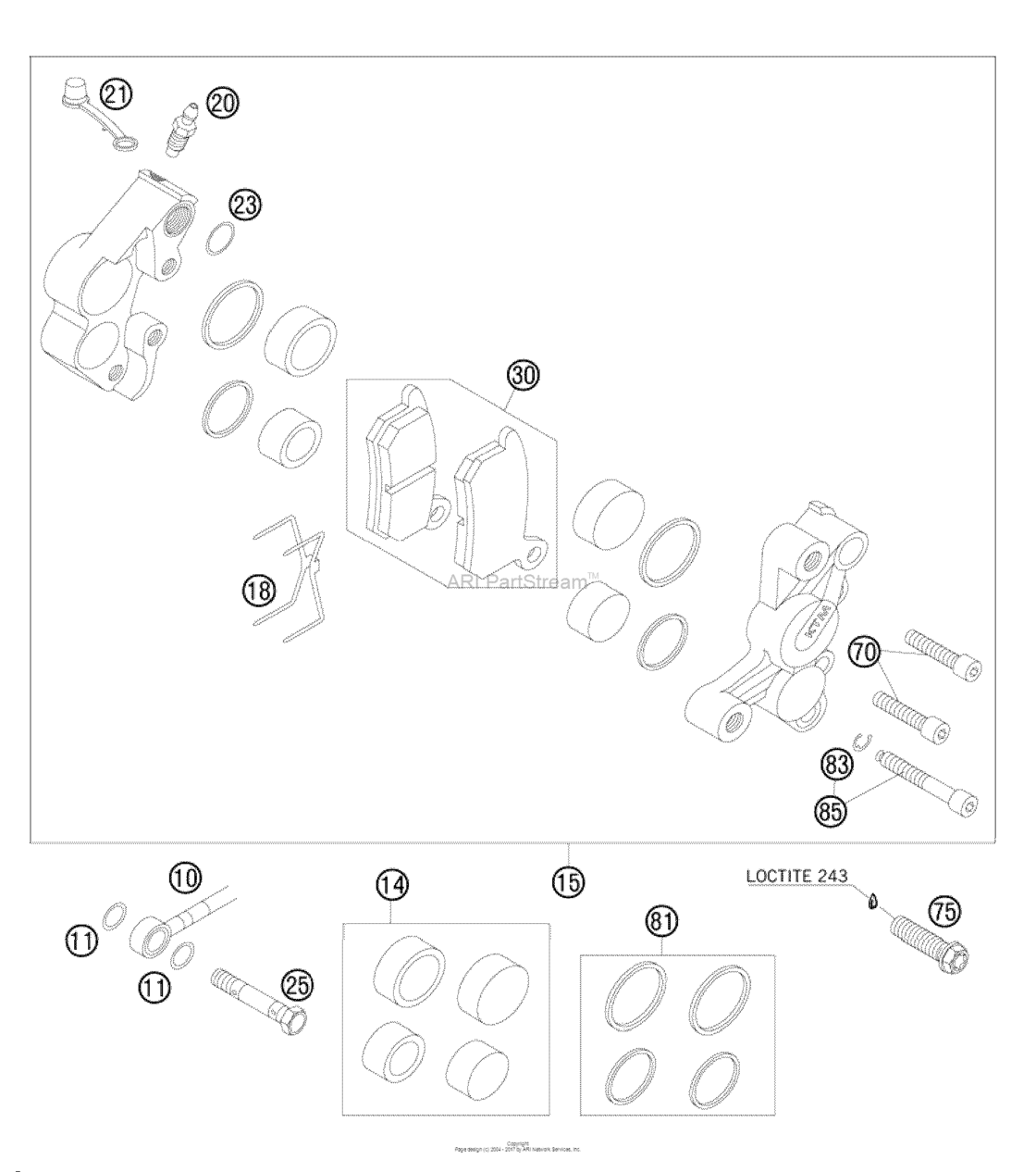 Brake Caliper Front
