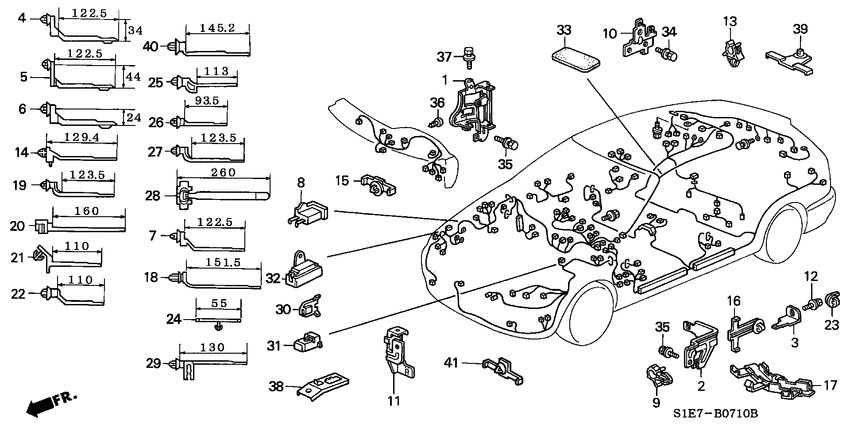 Harness band/bracket