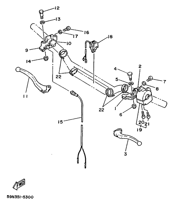 Handle switch & lever