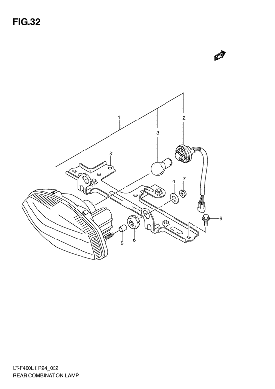 Rear combination lamp