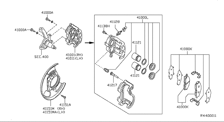 Front brake