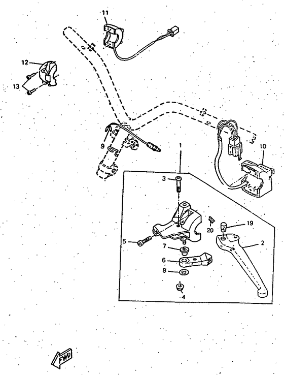 Handle switch & lever