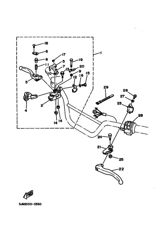 Handle switch & lever