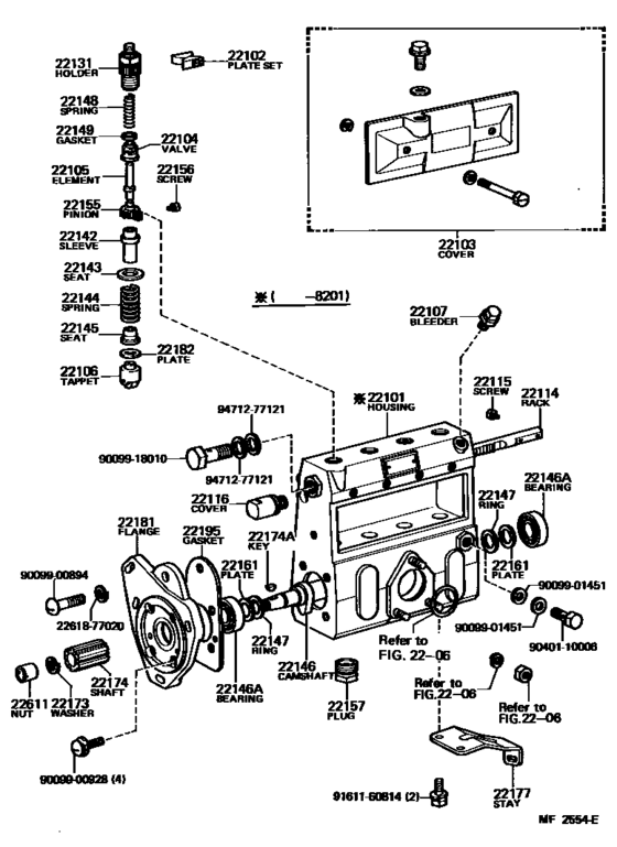 Injection Pump Body