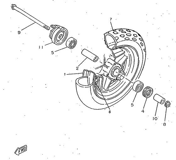 Front wheel