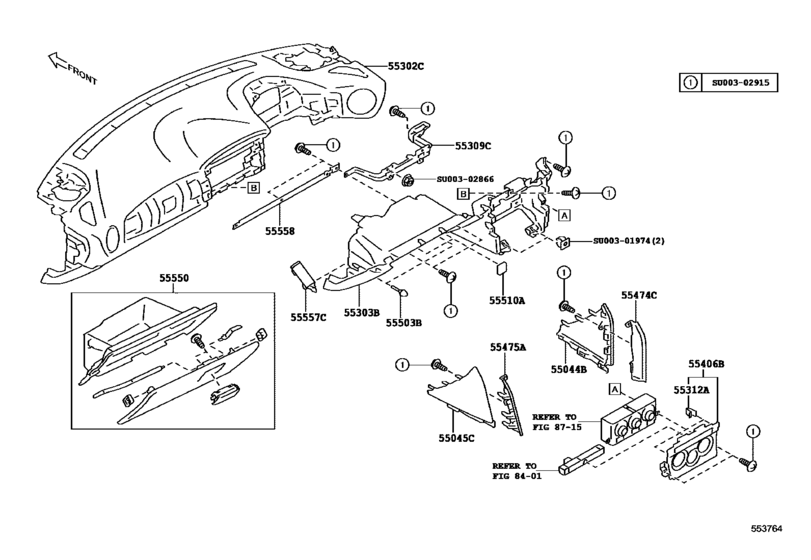 Instrument Panel & Glove Compartment