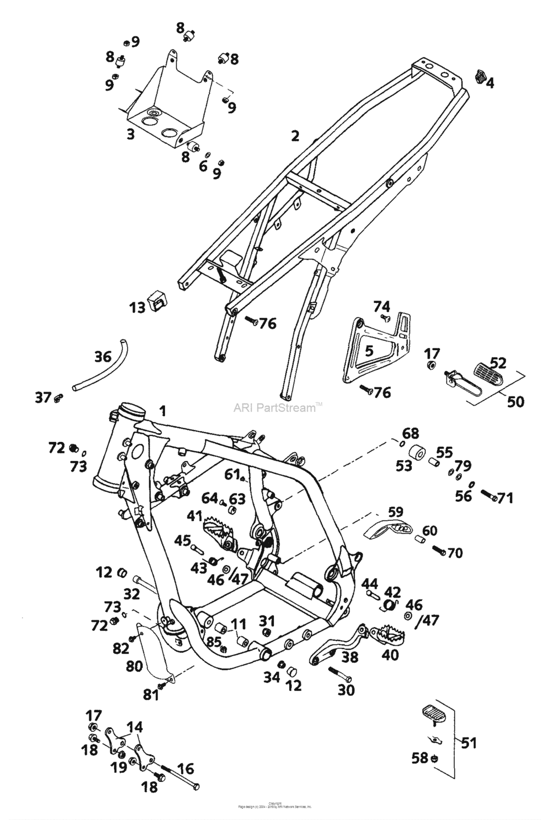 Frame, Sub Frame
