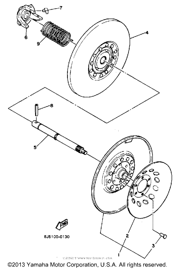 Secondary sheave