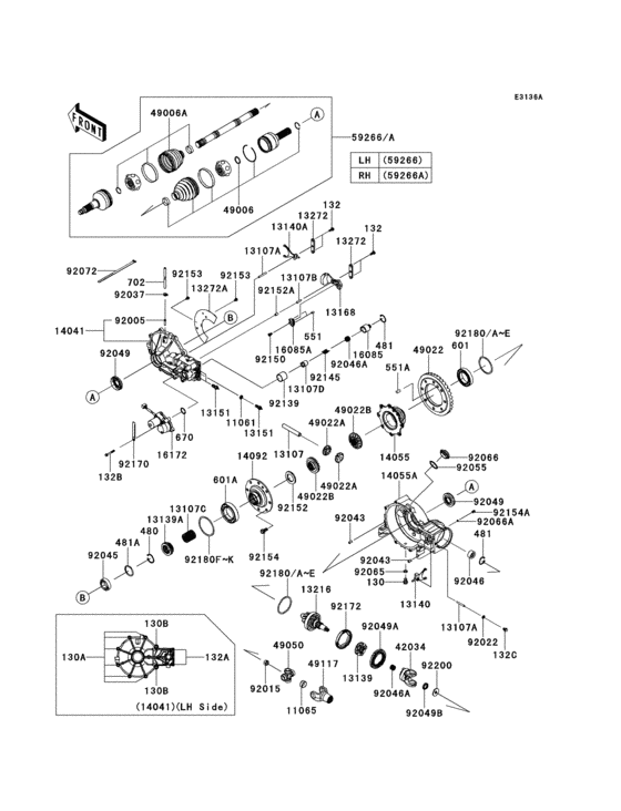 Drive shaft-front(1/3)(bdf)