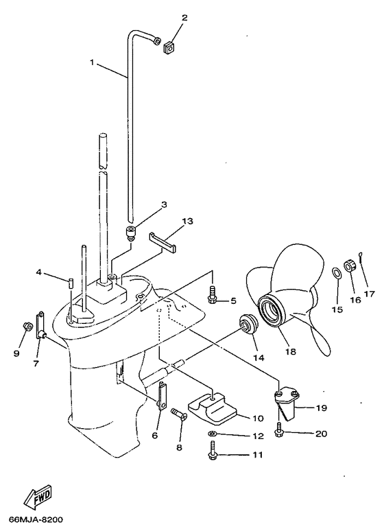 Boitier dhelice, transmissio