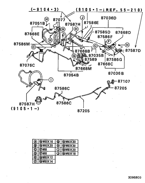 A/c cond, piping(auto,full:a)