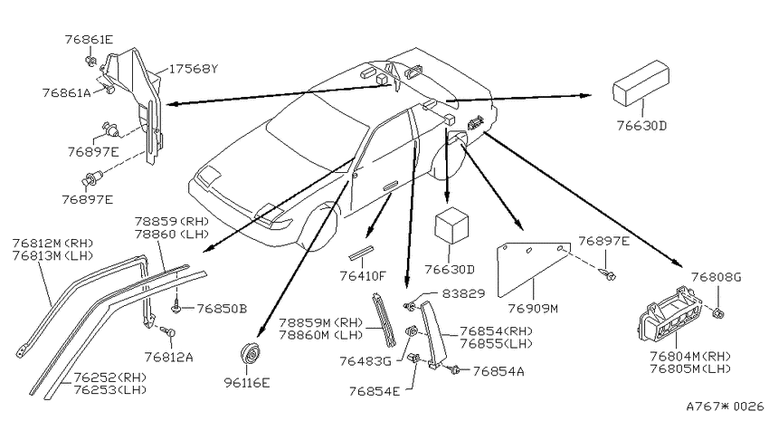 Body side fitting