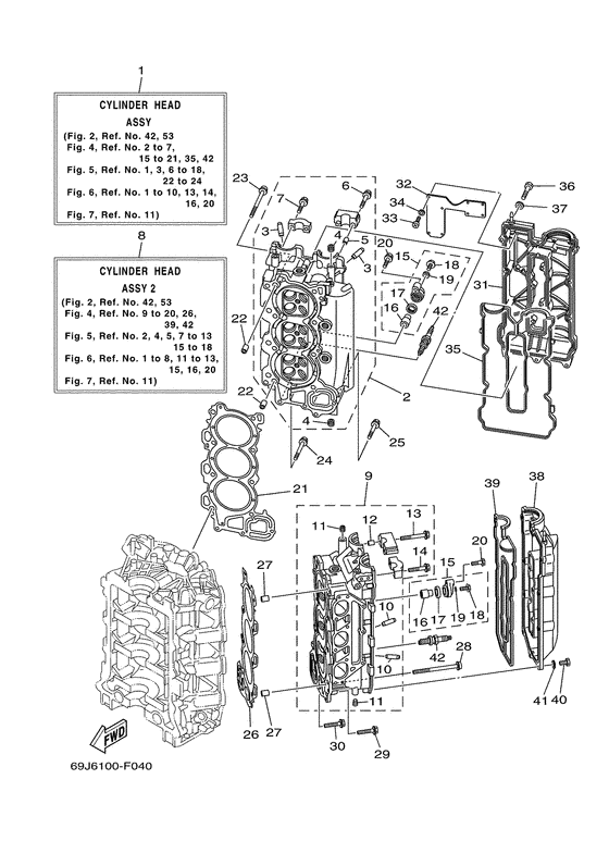 Cylinder & crankcase 2