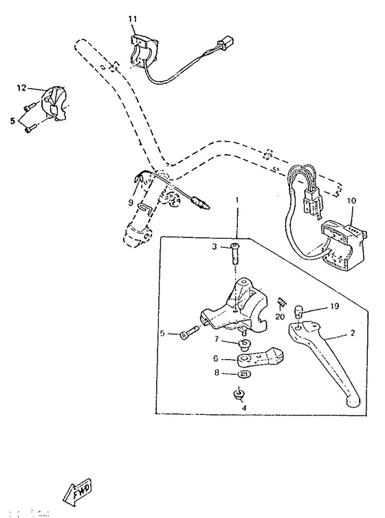 Handle switch & lever