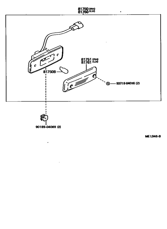 Rear Side Marker Lamp