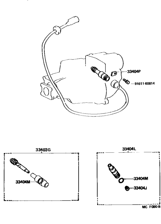 Speedometer Driven Gear (Atm)