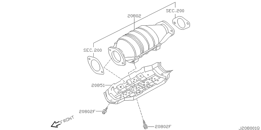 Catalyst converter