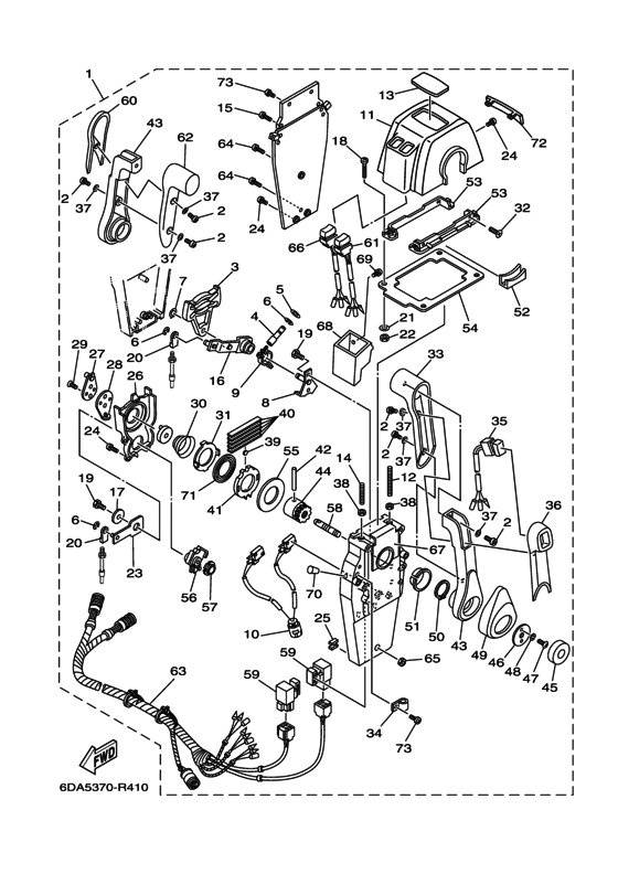 Control Binnacle 704 Twin