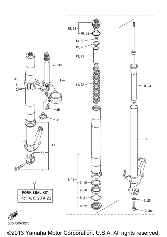 Front fork