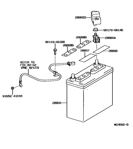 Battery & Battery Cable