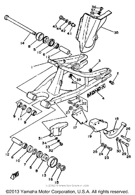 Rear arm & suspension