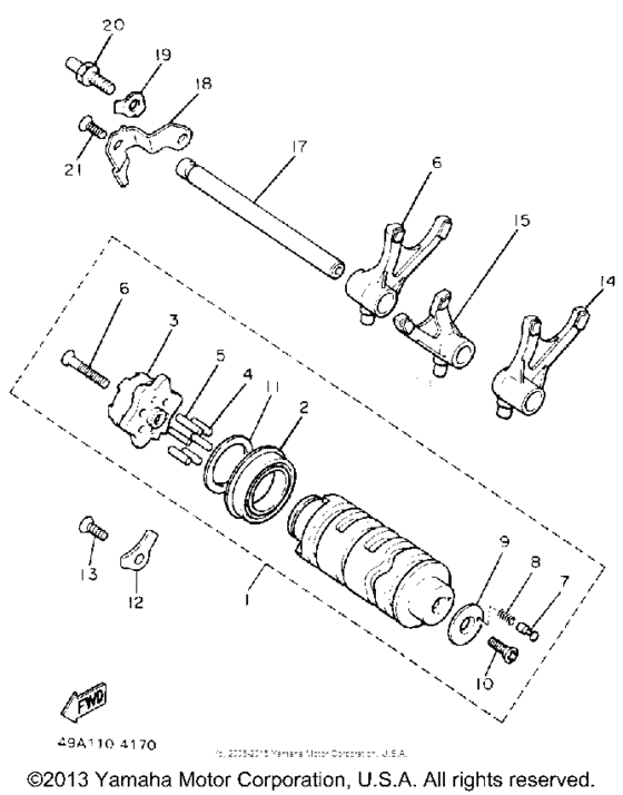 Shift Cam & Fork
