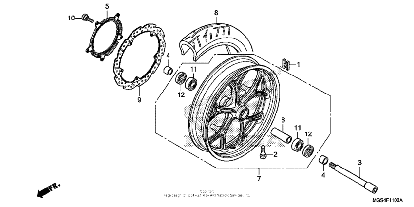 Front wheel
