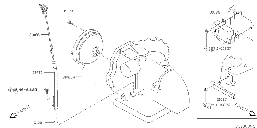 Auto transmission,transaxle & fitting