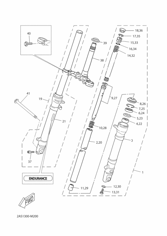 Front fork 1