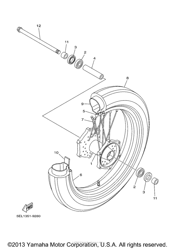 Front wheel
