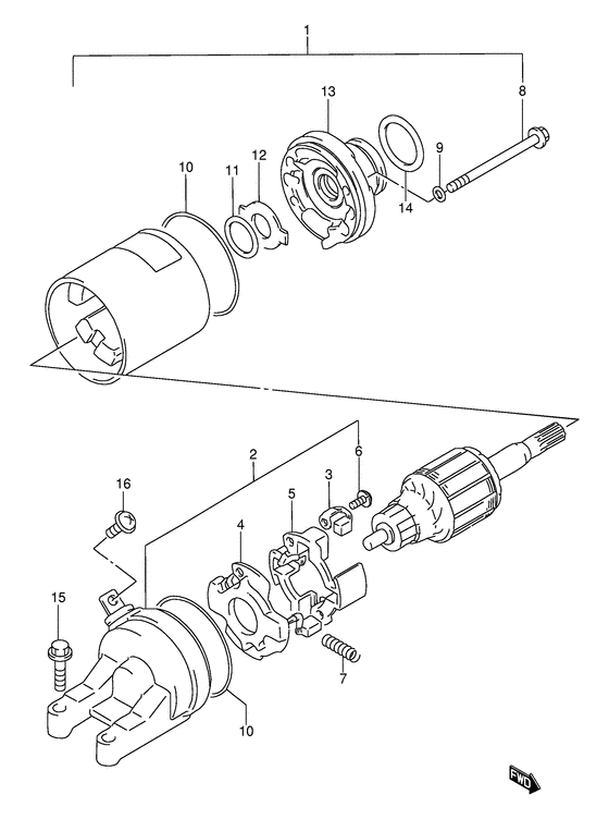 Starter motor