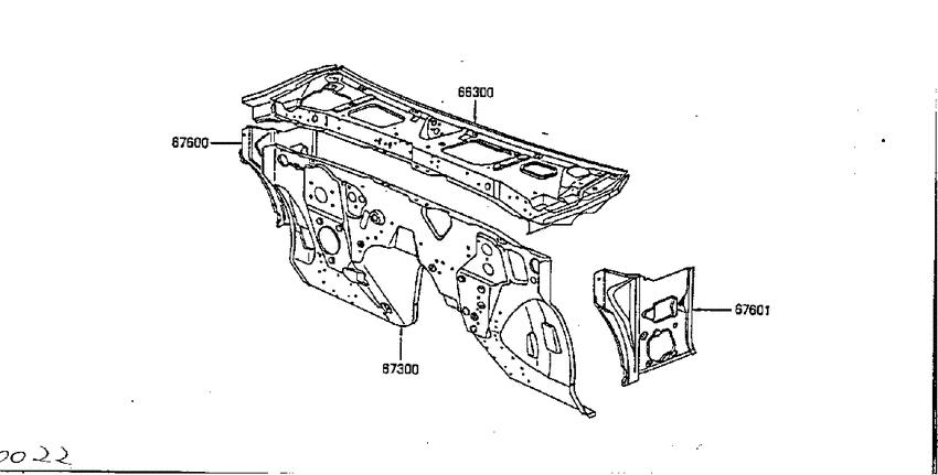Cowl & Dash panel